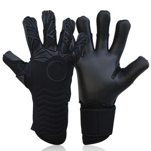 Gants de gardien de but en cuir professionnels, nouveau design, vente en gros, logo personnalisé, respirants, imperméables, ajustables, qualité supérieure - Product Image 1