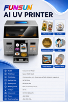 Machine d'impression UV intelligente FUNSUN avec IA pour produits personnalisés, cadeaux sur mesure, coques de téléphone, solution pour les entreprises