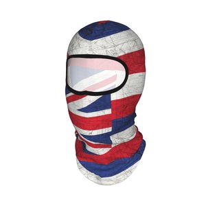 Pasamontañas Unisex con Estampado Sublimado del Union Jack, Transpirable, Impermeable, 100% Poliéster, para Deportes al Aire Libre para Adultos - Product Image 2