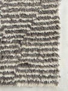 Eco-Friendly Moroccan Style Hand-Knotted Woolen <b>Rug</b> Modern Design AISHA FABS Abstract Pattern Medium Pile Rectangle 0.4-0.6 Home - Product Image 6