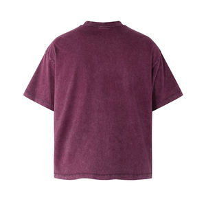 T-shirts personnalisés pour hommes pour les marques de streetwear – Vente en gros de t-shirts oversize d'été pour hommes avec coupes carrées pour les acheteurs américains - Product Image 2