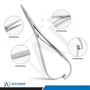 Pinza de Ligadura Ortodóntica Smaha de Punta Estrecha Accuram Mathieu, 14 cm, Acero Inoxidable, Manual, Quirúrgica, Dental, CE - Product Image 4