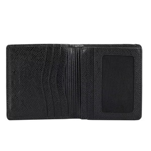Cartera Clásica de Cuero Negro para Hombre, Tarjetero, Cartera Corta y Ligera para Hombre - Product Image 6