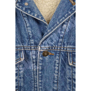 Men's Classic Denim Jacket Regular Fit Acid Wash <b>Light</b> Vintage Cotton Button Closure Casual Style Winter Wear - Product Image 5