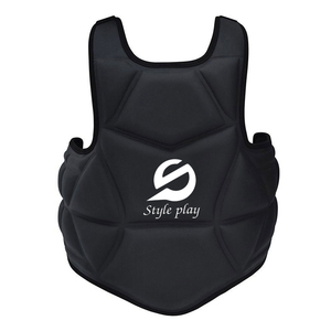 Protection de Poitrine de Boxe en Cuir Véritable et PU Écologique de Qualité Supérieure, Durable, pour Entraînement Professionnel de Kickboxing, Nouvelle Arrivée - Product Image 2