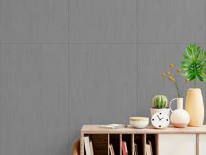 อินดิอาร์ตเซรามิกสไตล์โมเดิร์นสีเทาขนาด600x1200มม. เป็นแผ่นไม้อัดแข็งกระเบื้องปูพื้นไม้หมัดสำหรับกลางแจ้ง - Product Image 2