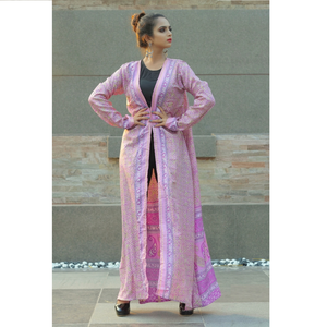 Bata Kimono Bohemio Estampado de Longitud Completa para Mujer, Cómodo y Transpirable, de Corte Holgado, para Descanso y Playa, Exportación a Granel - Product Image 6