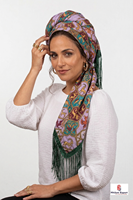 Pañuelo Cuadrado Personalizado de Alta Calidad con Borlas, Suave y Ligero, Pañuelo de Moda para Mujer, Fabricante de Suministro al por Mayor OEM ODM
