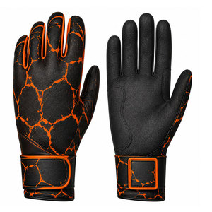 Gants de frappe de baseball tendance pour hommes, design léger et flexible avec fermeture sécurisée au poignet, pour le baseball, le softball et l'usage quotidien - Product Image 1