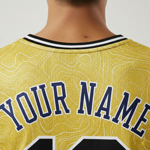 Ensemble de maillots de basket-ball unisexes personnalisés, sublimation double face, respirant, uniforme de basket-ball, vêtements de sport avec nom d'équipe pour adultes - Product Image 5