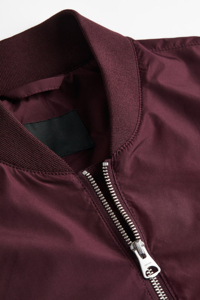 Chaqueta Bomber para Hombre de Alta Calidad, 100% Poliéster, Ligera, Térmica, Transpirable, con Logotipo Personalizado, Cierre de Cremallera, Suministro OEM - Product Image 6