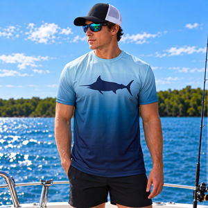 เสื้อยืดตกปลาแบบยืดได้ 190 กรัม สำหรับแบรนด์ต่างๆ (Private Label) - Product Image 6