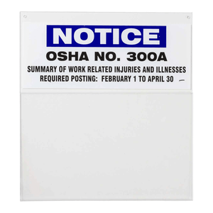 Tableau d'affichage mural Brady OSHA en liège et feutre durable pour les avis de sécurité au lieu de travail - Product Image 3
