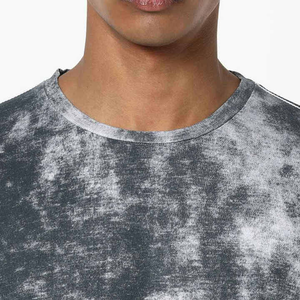 Vintage Acid Wash Jersey Tee Breathable Streetwear Men Shirt Luxury Washed Cotton T Shirt Printed Acid Wash Fashion Tee - Product Image 4