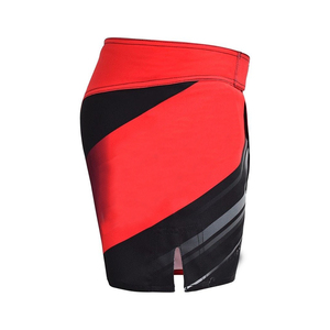 Shorts de combat MMA pour hommes, à compression, imprimés en sérigraphie, taille haute, avec cordon de serrage, respirants, à fermeture frontale - Product Image 2