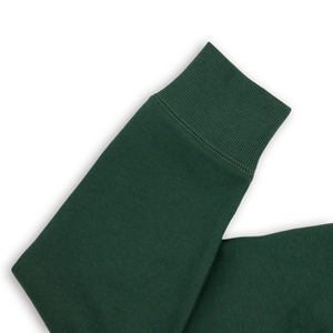 Sudaderas Familiares Personalizadas para Invierno, Color Verde Oscuro, Felpa, Ecológicas |   Cuello Redondo Unisex al por Mayor OEM - Product Image 4