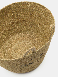 New design popular seagrass <b>basket</b> made in Vietnam with wholesale price and best quality - Product Image 4