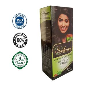 Tinte de Cabello en Crema Semipermanente, Natural, a Base de Hierbas, de Primera Calidad, Sin Amoníaco, 110 ml, Negro Natural, Cubre las Canas, Precio al por Mayor - Product Image 6