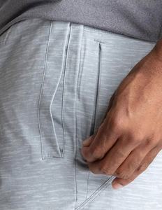 กางเกงขาสั้นกีฬาฤดูร้อนผู้ชาย 3 นิ้ว แบบลำลอง ผ้าฝ้ายผสมโพลีเอสเตอร์ แห้งเร็ว เหมาะสำหรับออกกำลังกาย - Product Image 4