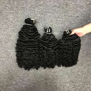 100% extensions de cheveux humains ondulés/bouclés vierges crus vietnamiens dentelle avant trame Remy dans toutes les couleurs - Product Image 3