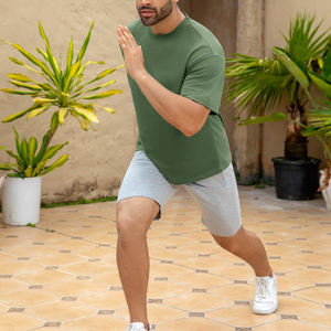 T-shirts pour hommes de haute qualité, coupe ample, décontractés, en coton, style streetwear, tissu respirant, confortables, look moderne - Product Image 6