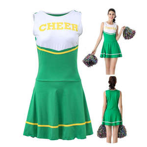 Uniformes de Animadora para Mujer al por Mayor, Conjuntos de Disfraces de Cosplay con Pedrería, Uniformes de Animadora con Técnica de Pedrería - Product Image 5