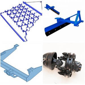 Découpeur de sous-sol à tige unique pour tracteur 3 points - Product Image 2