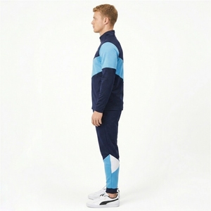 Conjunto de Entrenamiento de Fútbol para Hombre de Alto Rendimiento, Transpirable, 100% Poliéster, Chaqueta con Cierre Completo y Pantalones Deportivos Ajustados para Invierno - Product Image 5