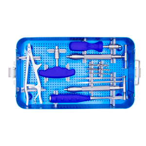 Orthopedic Broken Screw Removal Instrument Set Surgical Screw Extraction Tools Stainless Steel Manual <b>Kit</b> - Product Image 5