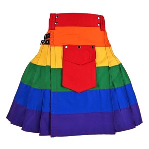 Kilt de Tartán Híbrido para Mujer, Estilo Moderno y Tradicional Escocés, Color y Talla Personalizados, Hecho en Pakistán - Product Image 6