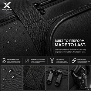 Sac de sport robuste personnalisé OEM ODM pour équipement de boxe et MMA avec compartiment à chaussures, étanche, pour entraînement et voyage - Product Image 6