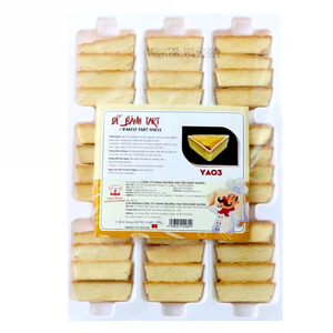 บริการผลิตขนมทาร์ตแช่แข็งฮาลาลแบบ Private Label สำหรับขายส่ง ยี่ห้อ YA03 น้ำหนัก 468 กรัม ขนมหวานจากผู้ผลิต - Product Image 1