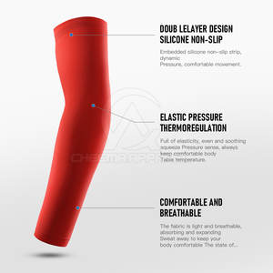 Mangas deportivas ligeras para hombres y mujeres, cubre brazos de compresión flexibles para entrenamiento y actividades de fitness al aire libre - Product Image 2