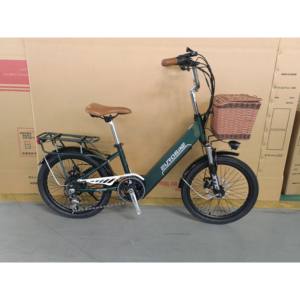 Bicicleta urbana eléctrica urbana de 20 pulgadas al por mayor sencilla y fiable con horquilla de suspensión entrega directa de fábrica - Product Image 5