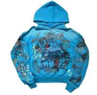 TITAN TREAD WEAR Sweat-shirt à capuche zippé surdimensionné en molleton bouclette polyester/coton épais pour homme, personnalisé en usine, brodé
