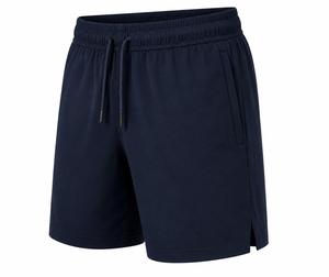 Men's Navy 100% Polyester Knitted Mid Waist Drawstring Color Block Breathable Windproof <b>Waterproof</b> Quick Dry Eco-Friendly <b>Shorts</b> - Product Image 2
