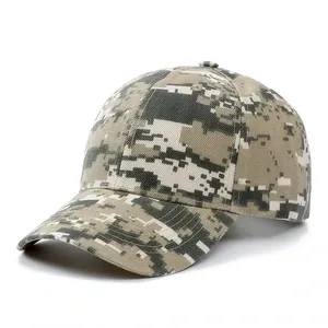 Adjustable Camouflage Baseball Cap Breathable Polyester Unisex Outdoor <b>Hat</b> Spring <b>Summer</b> Casual Style - Product Image 3