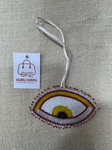 Colgante de Bolso de Cristal Hecho a Mano de Alta Calidad con Cuentas de Vidrio, Letras de la A a la Z, Imitación de Perla, Estilo Bohemio Cristiano, Decorativo para Bolsos - Product Image 4