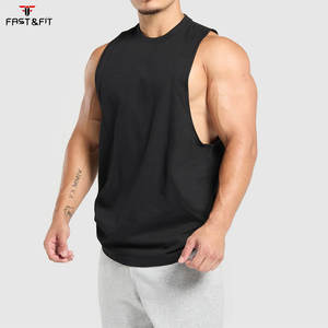 Vêtements de sport pour hommes, débardeur sans manches, stringer, fitness, basketball, course à pied, séchage rapide, respirant - Product Image 1