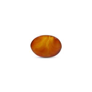 Loose Yemeni Aqeeq Gemstone 15.6 Carat Oval Emerald Cut for Fine Jewelry - Product Image 2