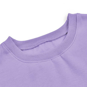 เสื้อสเวตเชิ้ตคอกลมโอเวอร์ไซส์สำหรับผู้หญิง สีพื้น แขนยาว ทรงหลวม ผ้าถักจากใยฝ้ายและใยไผ่ เหมาะสำหรับใส่ในฤดูใบไม้ร่วง - Product Image 6