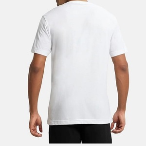 เสื้อยืดผู้ชายขายส่ง หลายสี ผ้าฝ้ายคุณภาพดี ทรงหลวม โอเวอร์ไซส์  ผ้าทอ พิมพ์ลาย เสื้อยืดสีขาว - Product Image 2