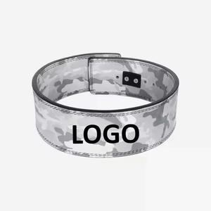 Ceinture de musculation en cuir de haute qualité avec design en marbre blanc, ceinture de levage de poids pour entraînement en salle de sport, ceinture de soutien lombaire personnalisée - Product Image 2