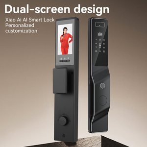 Serrure intelligente à double écran BT67S, reconnaissance faciale 3D, alarme radar, sonnette de porte avec appel vidéo, caméra de sécurité Wi-Fi - Product Image 1