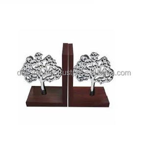 Sujetalibros con forma de árbol, de Metal sujetalibros, bonito Escritorio de oficina en casa, estantería, regalo de decoración - Product Image 1