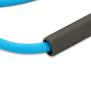Cuerda de Saltar Ajustable de Goma, Color Azul, Ligera (0.6 kg), Unisex, Equipo de Fitness Portátil para Mejorar la Flexibilidad - Product Image 4