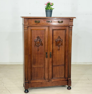 Meubles en bois indiens, armoire en bois massif en bois de manguier, design élégant, armoire avec tiroirs pour la maison, salon, chambre à coucher - Product Image 1