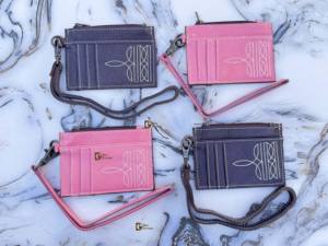 กระเป๋าคลัทช์ใส่เหรียญหนังใส่เหรียญสไตล์ตะวันตกพร้อมหนังวัว - Product Image 5