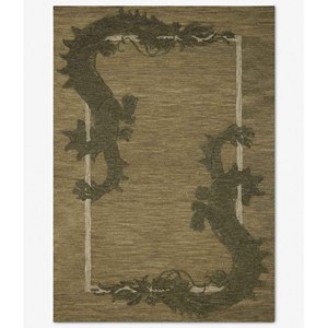 Dreamy Oriental Dragon Wool Carpet Mythical Tufted Area Rug Vintage Inspired Living Room Bedroom Decorative Home Floor Decor Rug - Product Image 6