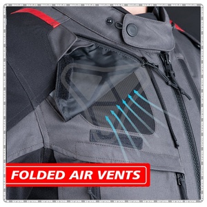 Veste de moto respirante en Cordura pour homme 2026, à manches longues, grande taille, motif imprimé, service OEM - Product Image 5